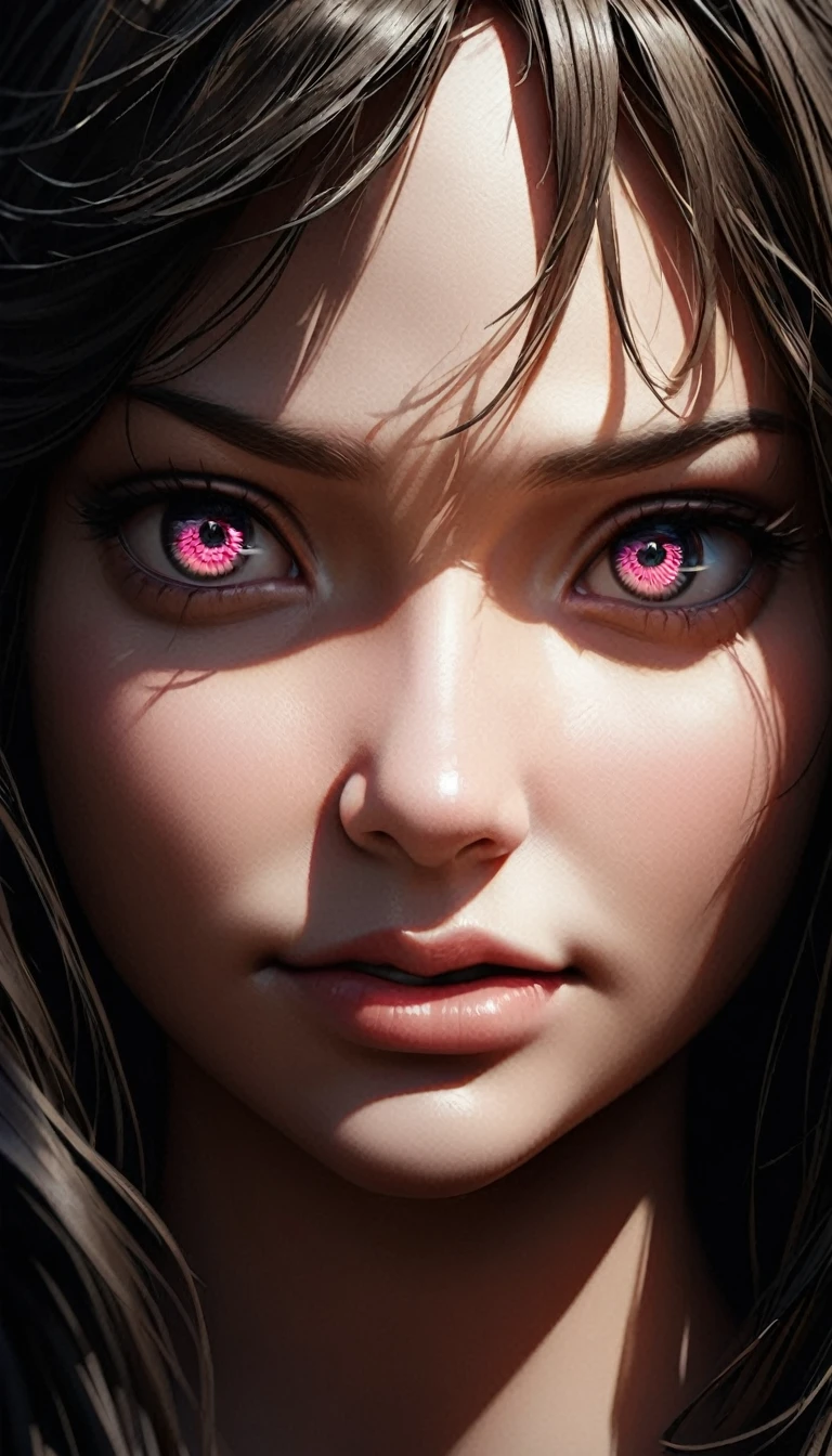 Disgusted face, a woman with a beautiful but disgusted facial expression, close-up, extremely detailed face, detailed eyes, detailed lips, beautiful skin, flawless complexion, dramatic lighting, cinematic composition, moody atmosphere, dark shadow, high contrast, photoreal, 8k, hyper-realistic