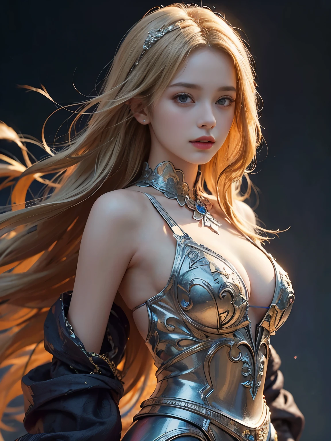 Alice in Tecland , Ultra High Resolution, Masterpiece,Full torso, beautyfull face with gorgeous shiny eyes,