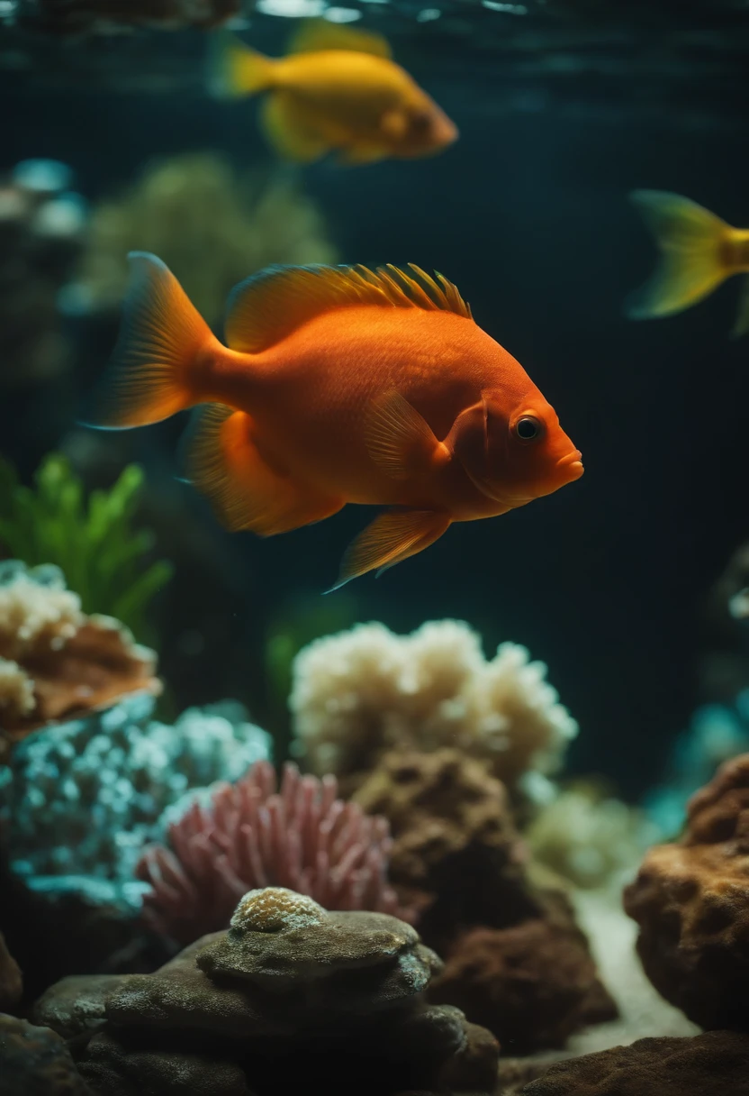 Project title: "The Spectacular Ocean"

Project description: A short video is designed to attract the attention of potential customers to a store selling fish and aquariums. 

Video plot:

Colorful