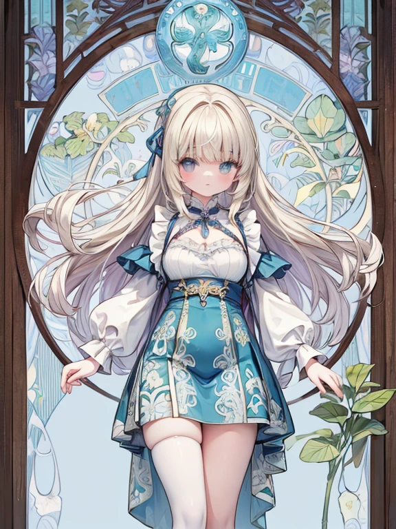 8k, (Art Nouveau:1.5), Alice in Wonderland