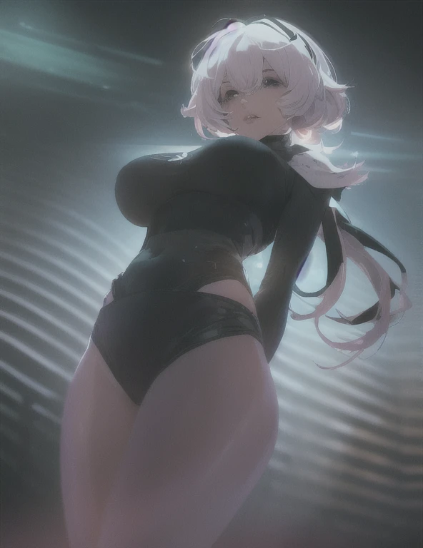 ((La mejor calidad)), ((obra maestra)), (muy detallado:1.3), ..............3D, Beautiful (cyberpunk:1.3) Mujer hacker, peinado corto,pelo corto, Volver al visor, cabello grueso, Terminal de ordenador operativo, Pantalla montada en la cabeza, computer server, Pantalla LCD, fiber optic cable, Logotipo de la empresa, HDR (High Dymanic Range), Trazado de rayos, NVIDIA RTX, Super resolution, Irreal 5, Subsoil Scatter, Textura PBR, Post-procesamiento, Anisotropic filtering, profundidad de campo, maximum sharpness and sharpness, Texturas multicapa, Albedo y Highlight Maps, Sombreado de superficies, Accurate simulation of light-material interactions, proporciones perfectas, Renderizado de octanaje, duotone lighting, ISO bajo, balance de blancos, Regla de los tercios, amplia apertura, 8K RAW, efficient sub-pixels, sub-pixel convolution, glow particles, dynamic  pose