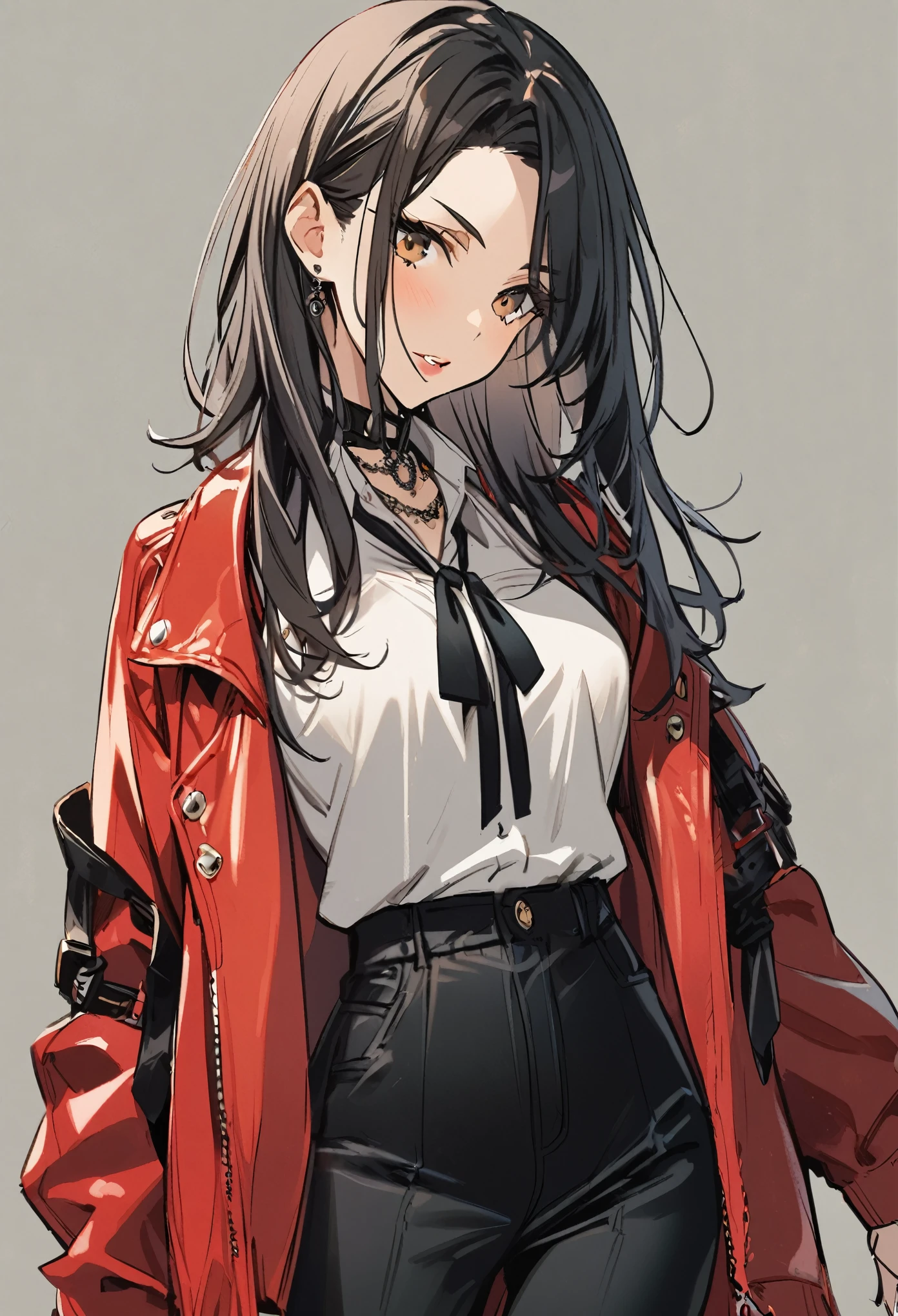 1 girl, stylish