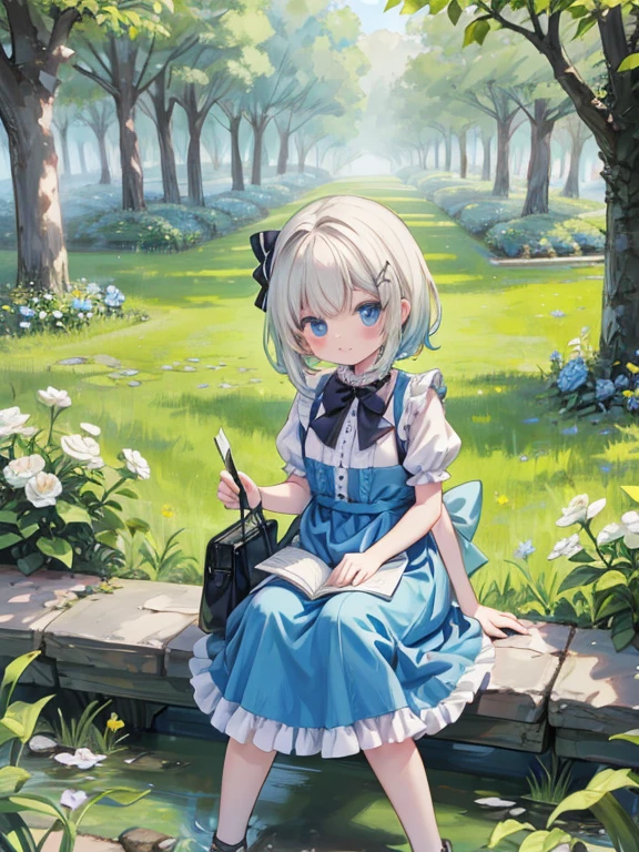 8k, (En plein air:1.5), Alice in Wonderland