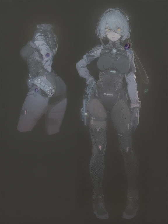 ((La mejor calidad)), ((obra maestra)), (muy detallado:1.3), ..............3D, Beautiful (cyberpunk:1.3) Mujer hacker, peinado corto,pelo corto, Volver al visor, cabello grueso, Terminal de ordenador operativo, Pantalla montada en la cabeza, computer server, Pantalla LCD, fiber optic cable, Logotipo de la empresa, HDR (High Dymanic Range), Trazado de rayos, NVIDIA RTX, Super resolution, Irreal 5, Subsoil Scatter, Textura PBR, Post-procesamiento, Anisotropic filtering, profundidad de campo, maximum sharpness and sharpness, Texturas multicapa, Albedo y Highlight Maps, Sombreado de superficies, Accurate simulation of light-material interactions, proporciones perfectas, Renderizado de octanaje, duotone lighting, ISO bajo, balance de blancos, Regla de los tercios, amplia apertura, 8K RAW, efficient sub-pixels, sub-pixel convolution, glow particles, dynamic pose