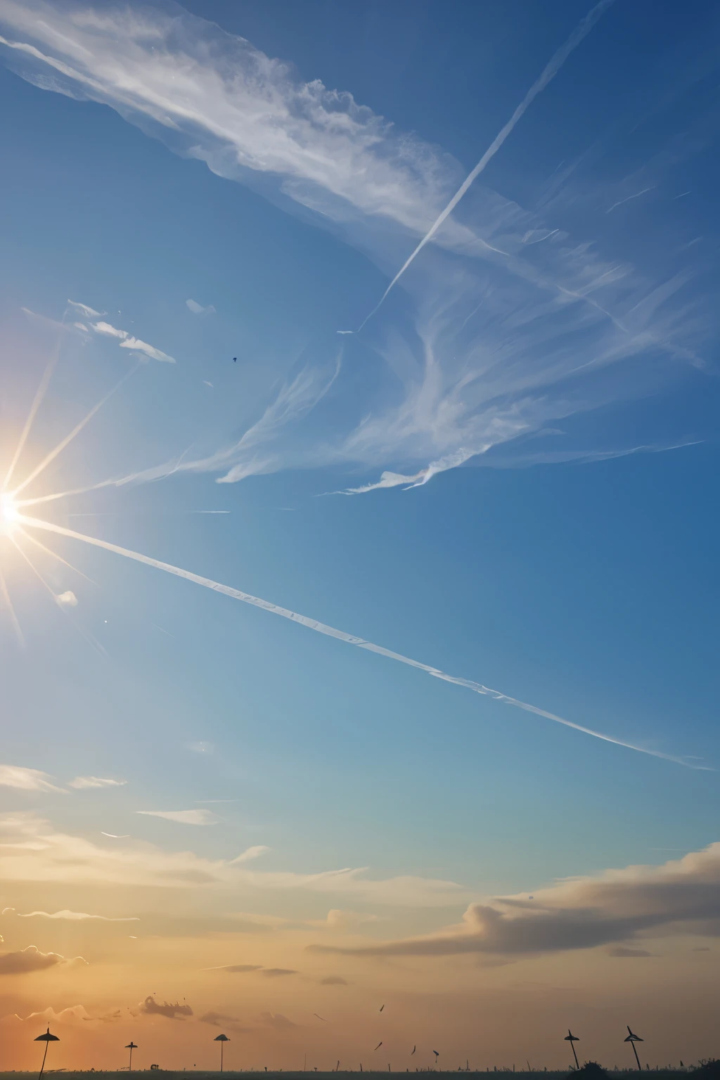 Sky in sun with nam of kamrul 