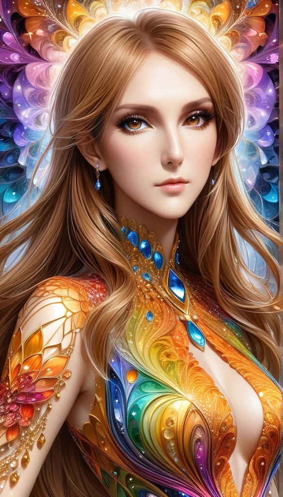 Close-up photos,whole body,masterpiece,Top quality,best quality,Official Art,(beautiful and aesthetic:1.2),(1 celine dion),Extremely detailed,(Fractal Art:1.3),rich and colorful,The most detailed,(Expression five levels realistic 1.3)