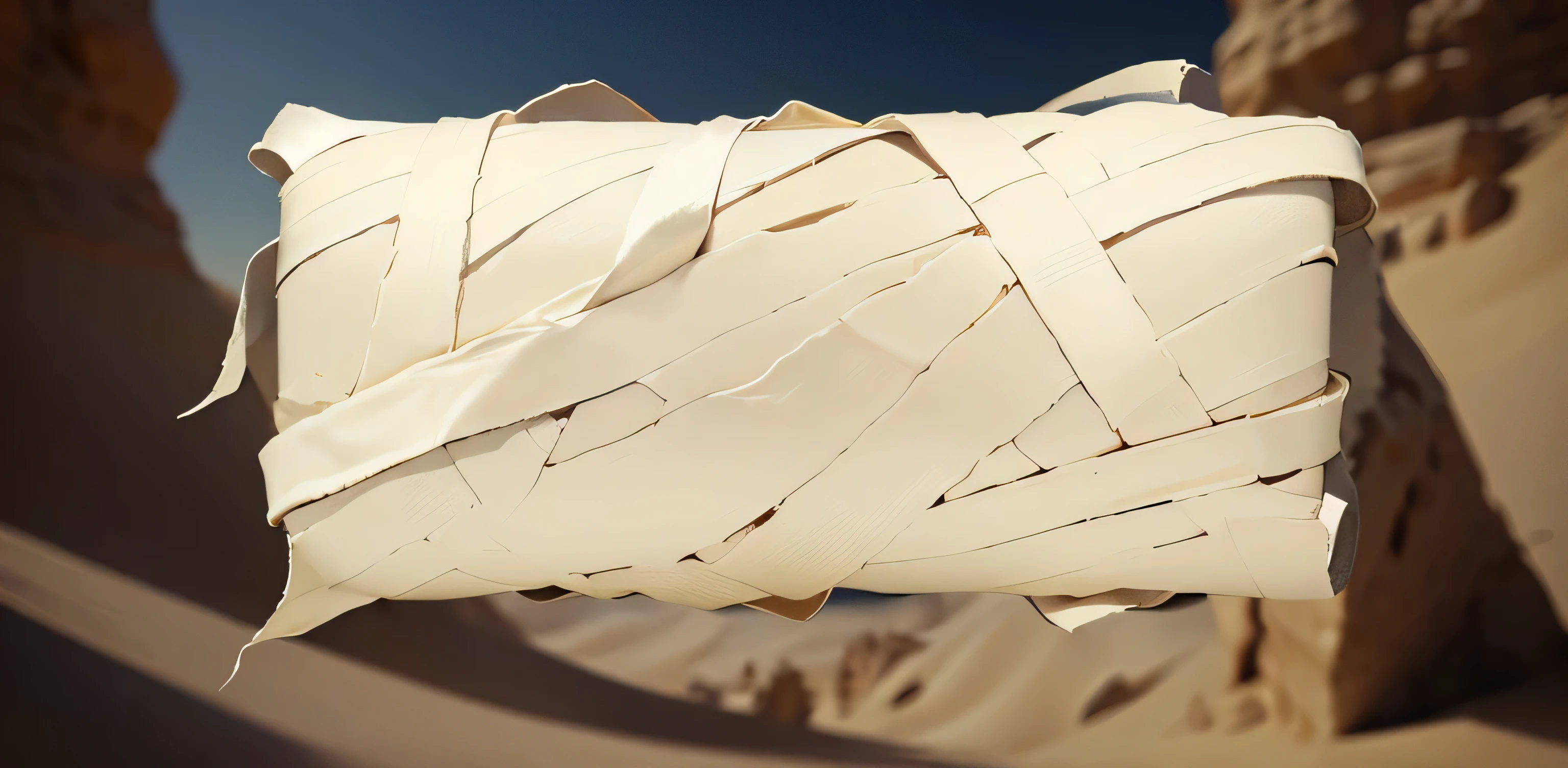 bandage,desert,mystery