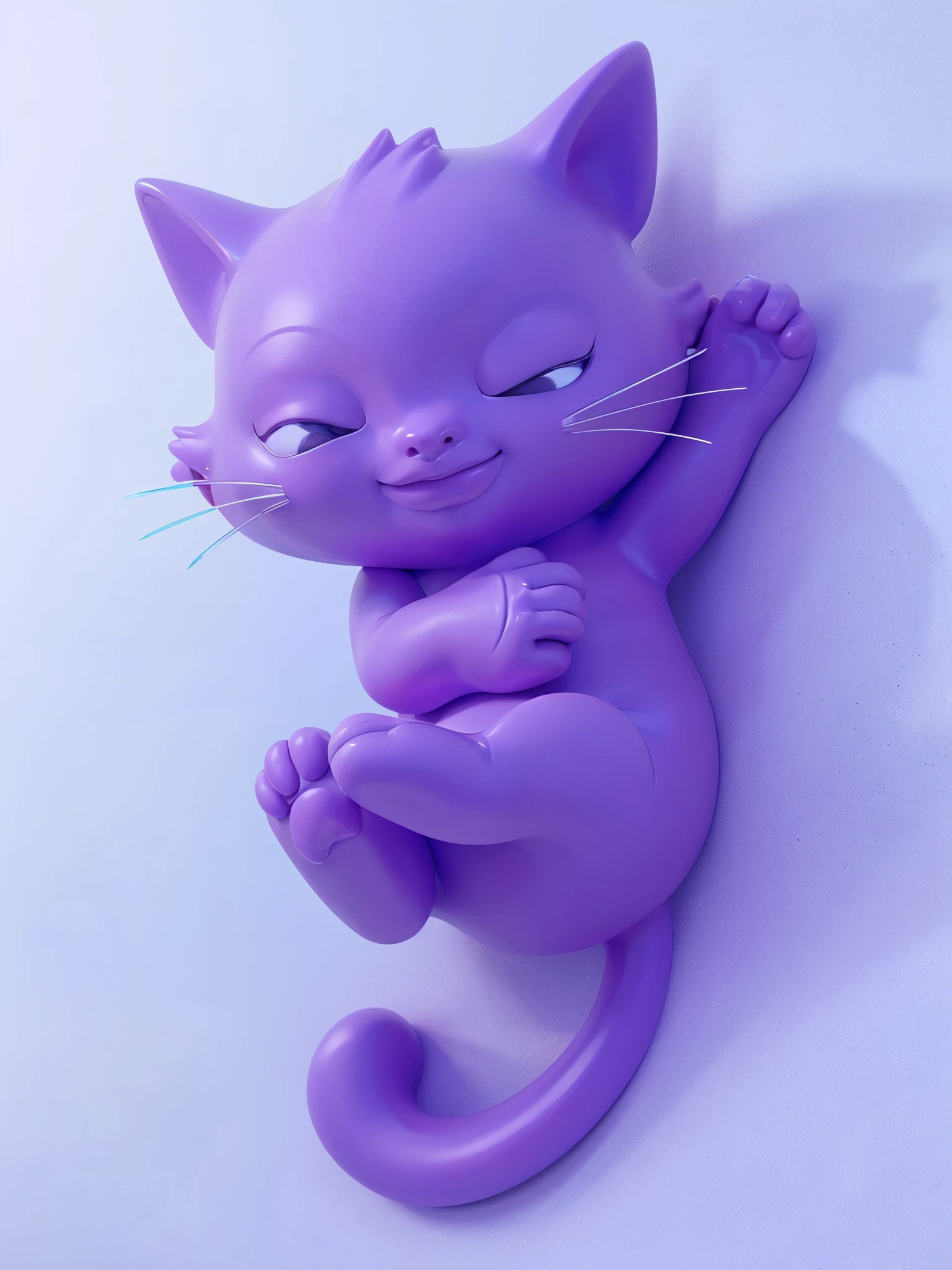purple plastic glossy texture, smooth 3d model, multiple light sources, rim light, sharp post effects render, (glossy plastic texture with multiple big light p), perfect cgi, smooth silhouette, high intensity refraction, (super glossy plastic material), most beautiful vfx, blue background, plastic refractions, realistic, 4k, high resolution, rim light, photo shoot, commercial photo, profile shot, 4k, rim light, high resolution, 4k, glossy texture, smooth 3d model, multiple light sources, (plastic texture with multiple big light probe refractions), perfect cgi, cgi art created only with gradients, smooth silhouette, high intensity refraction, (super glossy material), most beautiful vfx, blue background, refractions, multiple light sources, rim light, render, perfect cgi, digital art, detailed digital art, reflective, best Purple creature with black eyes and a smile and a pool in its mouth deep children's water pool filled. Create цветной рендеринг zbrush. perfect cgi, cgi art created only with gradients, smooth silhouette, Create ultra sharp skin, high intensity refraction, (plastic material), most beautiful vfx, blue background, plastic refractions, glossy texture, smooth 3d model, multiple light sources, rim light, sharp post effects render, (glossy plastic texture with multiple big light probe refractions), perfect cgi, cgi art created only with gradients, smooth silhouette, high intensity refraction, (plastic material), most beautiful vfx, blue background, plastic refractions
