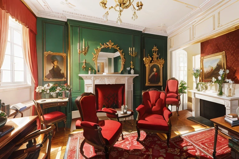 20England in the century, Aristocrat's Room, night, midnight