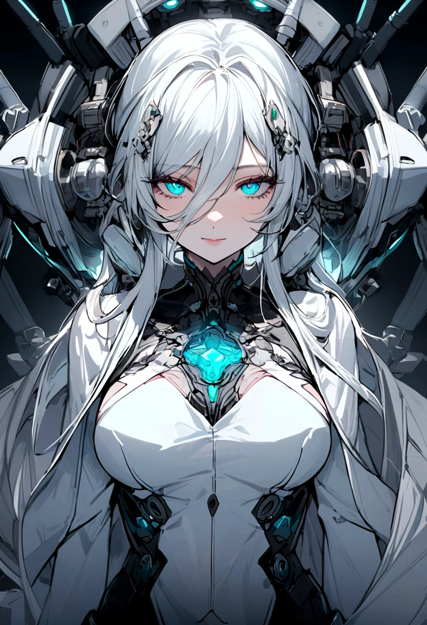 Here is the image of a strikingly beautiful female surgeon who is performing surgery for the first time. Her captivating eyes and confident expression are visible, adding to the tense yet hopeful atmosphere of her first operation.