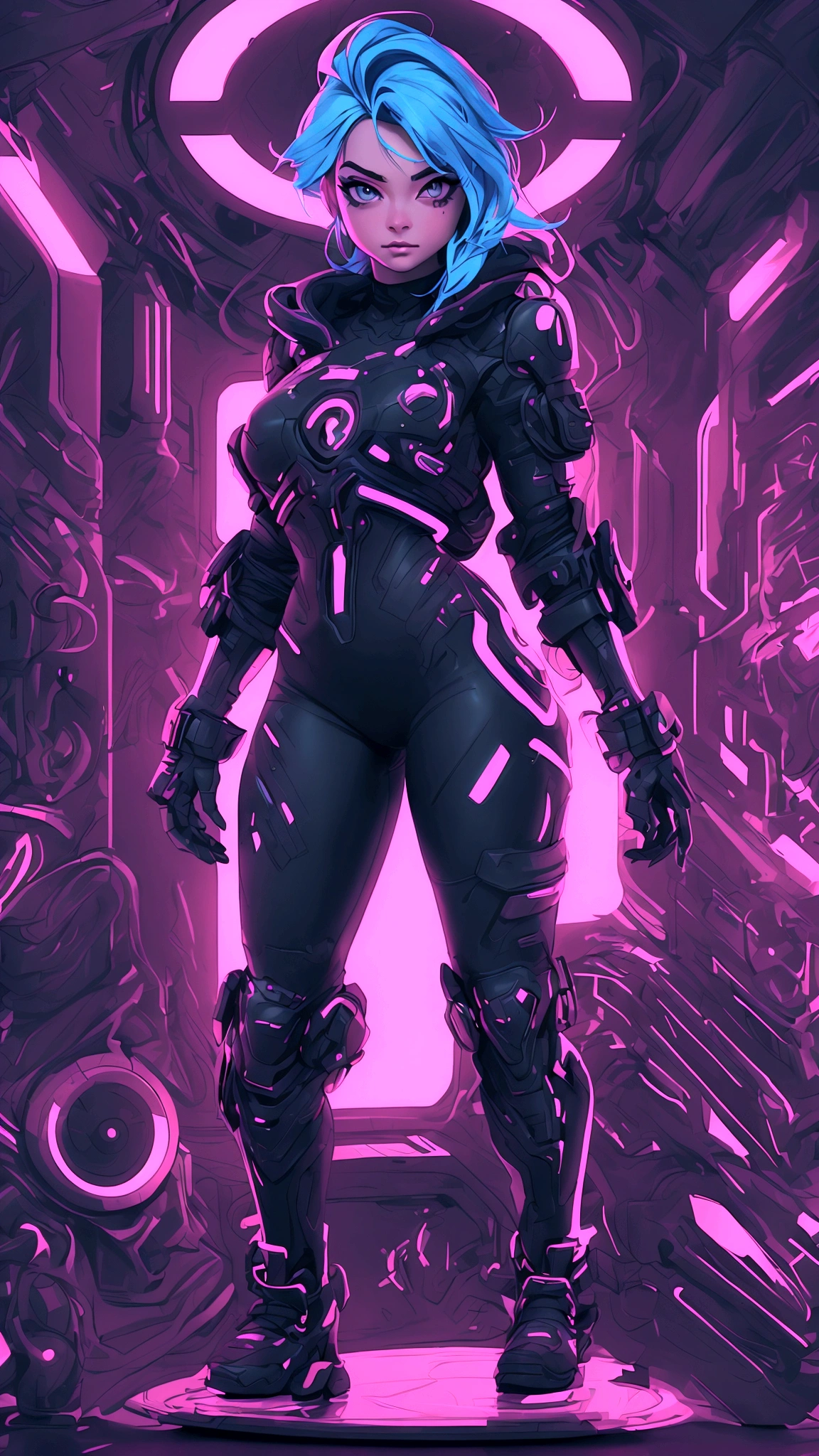 (best quality,realistic:1.2),(best quality,4k,8k,highres,masterpiece:1.2),ultra-detailed, primer plano, plano del rostro, hiper nitido, hiper detallado, A closeup of Kristin Kreuk in a neon suit, Ambiente ciberpunk, cyberpunk with neon lights, Luz cyberpunk brillante, agachado,Vibraciones ciberpunk, Cyberpunk lighting, estilo ciberpunk, neon cyberpunk style, En el estilo cyberpunk, mira ciberpunk, cyberpunk dreamy girl, foto ciberpunk, neon cyberpunk, cyberpunk aesthetic, ropa de calle ciberpunk, cyberpunk aesthetic, estilo de arte ciberpunk, Portero del streetwear cyberpunk,sabes, dedos perfectos,neon hair color, Textura de detalle, detalle del cabello,Pantalon long noir fluo, hermoso rostro,por el WAVY,Detailed neon black shoes..,HDR, 8k, absurdres, cinestill 800, sharp focus, 4k , great details and colours, HDR, 8k, absurdres, cinestill 800, sharp focus, add_detail:2, Ultra HD | | | ((Fullbody-shot)) add_detail:2 (1woman, solo)
