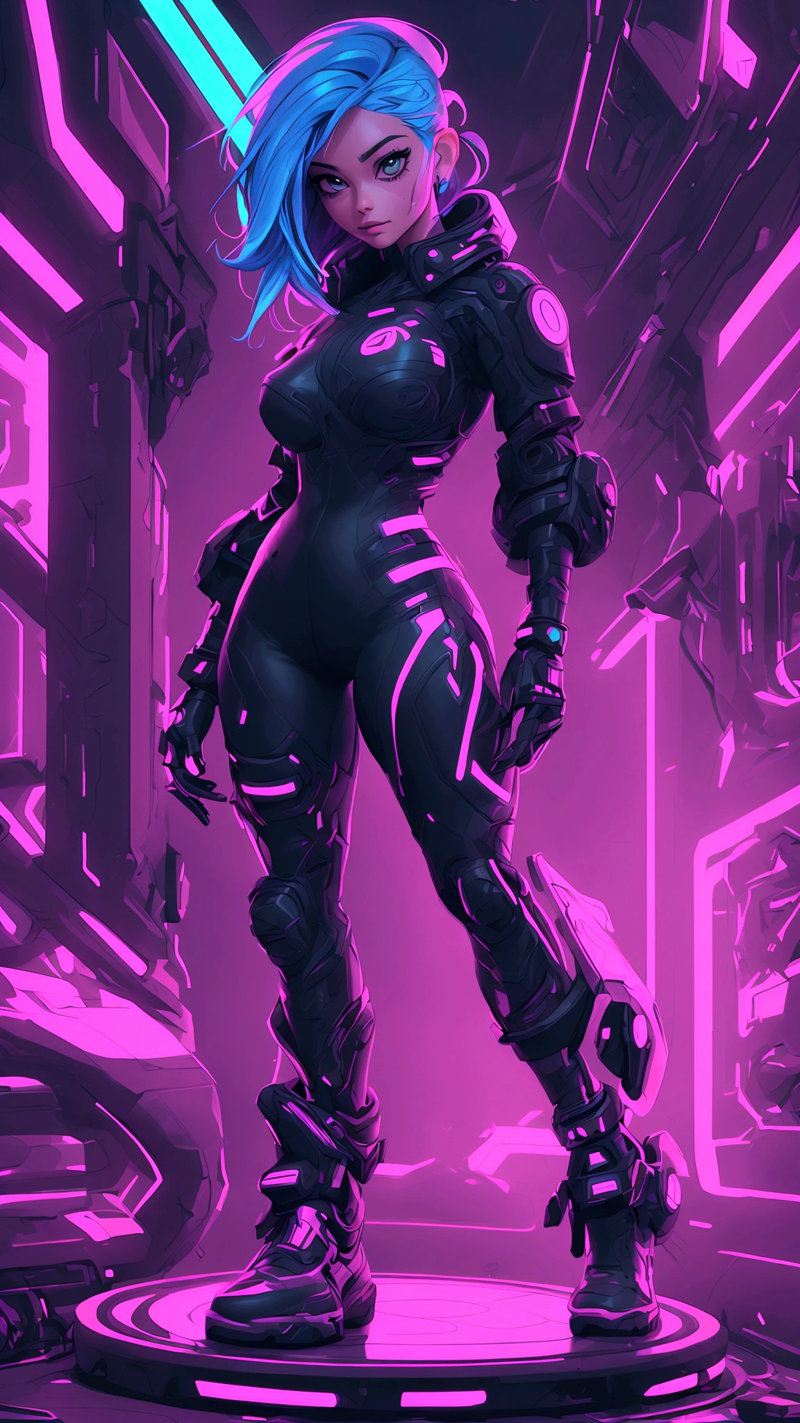 (best quality,realistic:1.2),(best quality,4k,8k,highres,masterpiece:1.2),ultra-detailed, primer plano, plano del rostro, hiper nitido, hiper detallado, A closeup of Kristin Kreuk in a neon suit, Ambiente ciberpunk, cyberpunk with neon lights, Luz cyberpunk brillante, agachado,Vibraciones ciberpunk, Cyberpunk lighting, estilo ciberpunk, neon cyberpunk style, En el estilo cyberpunk, mira ciberpunk, cyberpunk dreamy girl, foto ciberpunk, neon cyberpunk, cyberpunk aesthetic, ropa de calle ciberpunk, cyberpunk aesthetic, estilo de arte ciberpunk, Portero del streetwear cyberpunk,sabes, dedos perfectos,neon hair color, Textura de detalle, detalle del cabello,Pantalon long ???? fluo, hermoso rostro,por el WAVY,Detailed neon black shoes..,HDR, 8k, absurdres, cinestill 800, sharp focus, 4k , great details and colours, HDR, 8k, absurdres, cinestill 800, sharp focus, add_detail:2, Ultra HD | | | ((Fullbody-shot)) add_detail:2 (1woman, solo)
