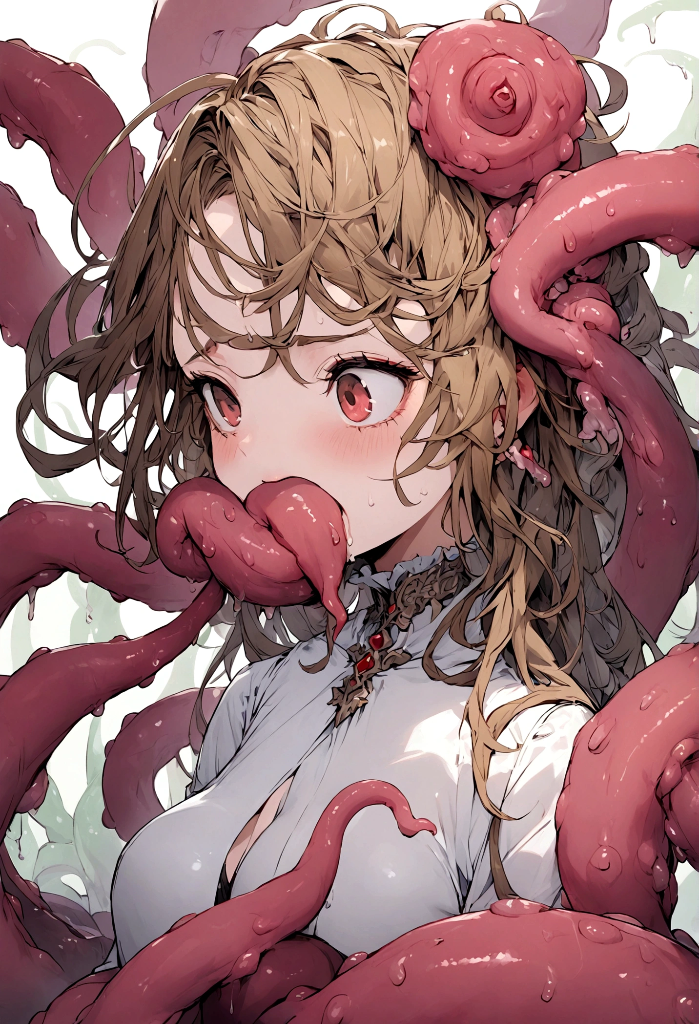 Mucus Tentacles Girl