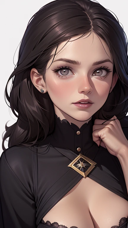 A closeup of a woman in a black top and a black bra, estilo de arte de charlie bowater, Estilo Charlie Bowater, retrato de vampiro, arte do personagem charlie bowater, Alena Aenami e Artgerm, Neoartcore e Charlie Bowater, Charlie Bowater cores ricas e profundas, lazy art style, Artgerm e Tom Bagshawum close de uma mulher com longos cabelos pretos e um colar, amoranto, Bela Delfina, mais conhecido como amoranto, Kailee Mandel, cabelo preto e olhos grandes, profile picture with headshot, jovem linda amoranto, pale and glowing skin, retrato de alta qualidade, com cabelos longos e olhos penetrantes, skin pale as ivory, Sydney Hanson mode white skin tone close-up portrait cartoon style GTA style digital illustration of a woman in a black dress and black hair, linda rainha vampira, linda rainha feminina vampira, gothic maiden, very beautiful gothic top model, beautiful vampira feminina, goth girl, goth girl, gothic maiden of the dark, Gothic style, gothic woman, gothic clothes, gothic outfit, moda vampiro, vampira feminina, wearing a gothic dress Close up of a woman with long hair and a sweater, cabelo castanho encaracolado, linda modelo, retrato de alta qualidade, medium portrait soft light, parece a jovem liv tyler, retrato colorido, linda mulher, cabelo loiro cacheado | d & d, beautiful portrait lighting, uma linda jovem, modelo muito lindo, Retrato de 50mm, medium to long brown curly hair, close-up of a person wearing tie and sweater;, Hermione Granger, inspirado em Hermione Hammond, hermione, Emma Watson as Hermione Granger, Ema!! watson!!, Emma Watson as harry potter, Emma Watson as driada, Emma Watson, portrait photo of Emma Watson, photo of Emma Watson, movie still of Emma Watson, with the face of Emma Watsona cartoon of a woman in a bikini and panties, CO Commission, commission for high resolution, realistic bikini, garota anime sedutora, nico robin, artgerm extremamente detalhado, fofosexyrobutts, Kate Bi