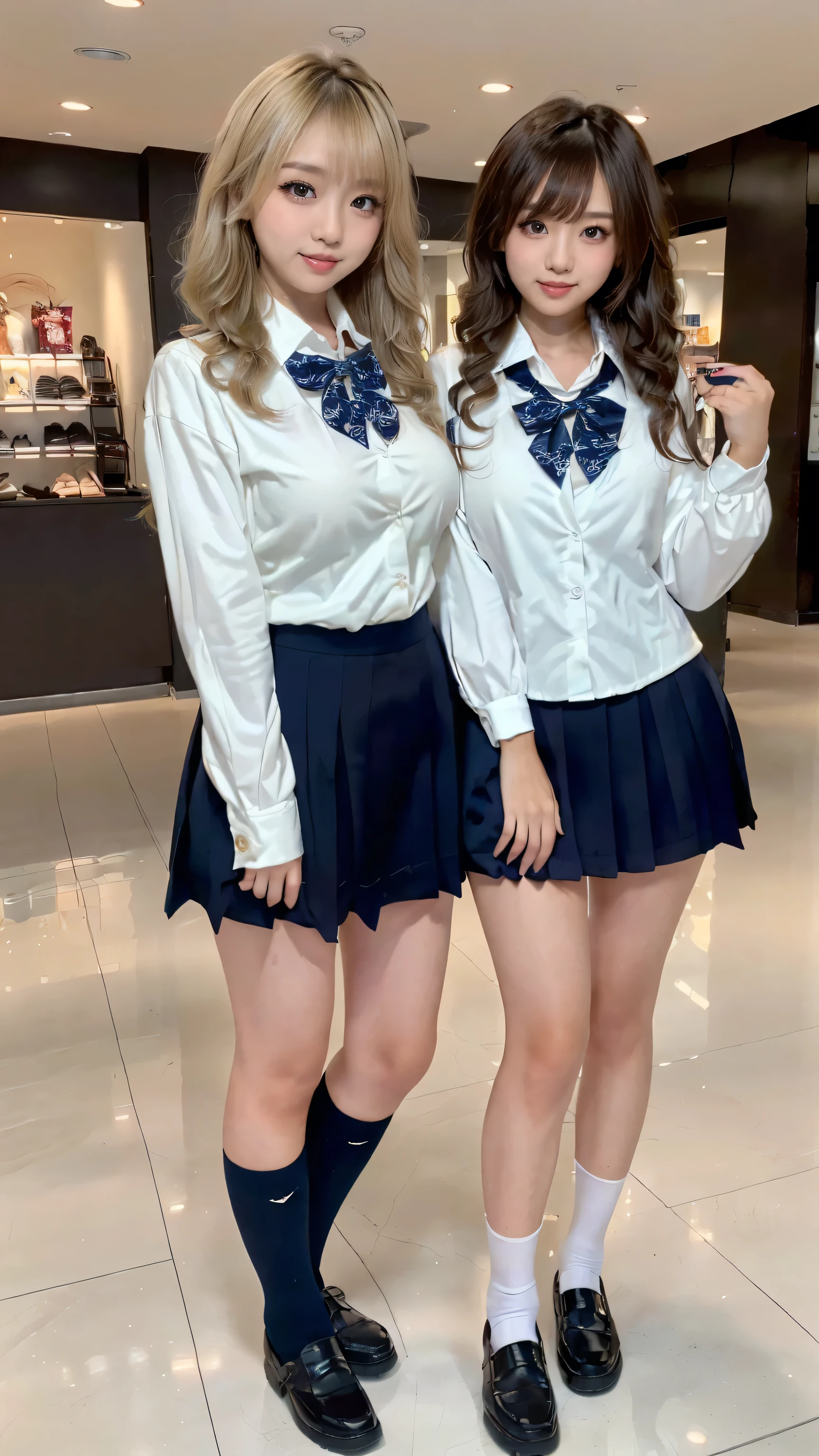 girl with, student、a smile