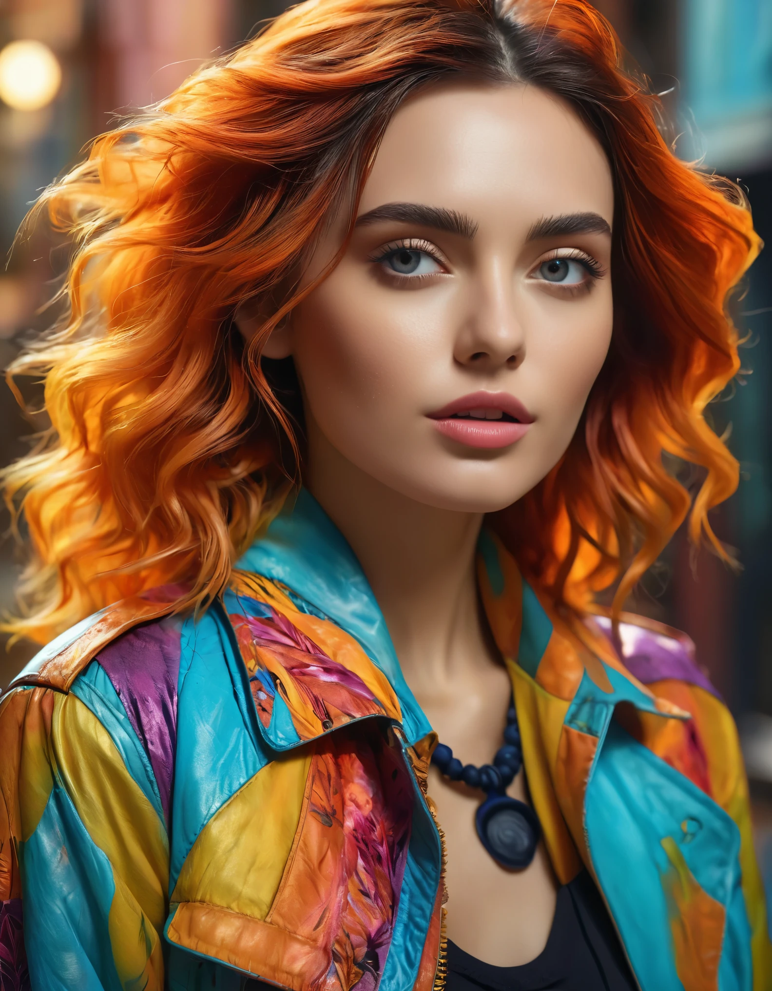 Create imaginative and amazing images demonstrating the style of ((Whorecore)), hyper realistic, 8k, vibrant colors, sharp crisp image,