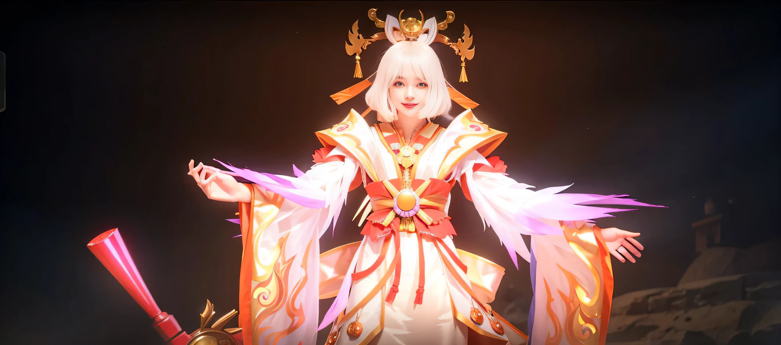 (female:1.2), 8k, ultra hd, ultra detailed texture, hyper realistic, masterpiece, detailed texture, detailed face, detailed skin, detailed lighting, (photorealistic:1.5), best quality, beautiful lighting, cinematic lighting, professional lighting, ultra highres, realistic, detailed hair, real hair, high quality, (realskin:1.5), extremely detailed, finely detail, ultra-detailed, 1girl, solo,smile