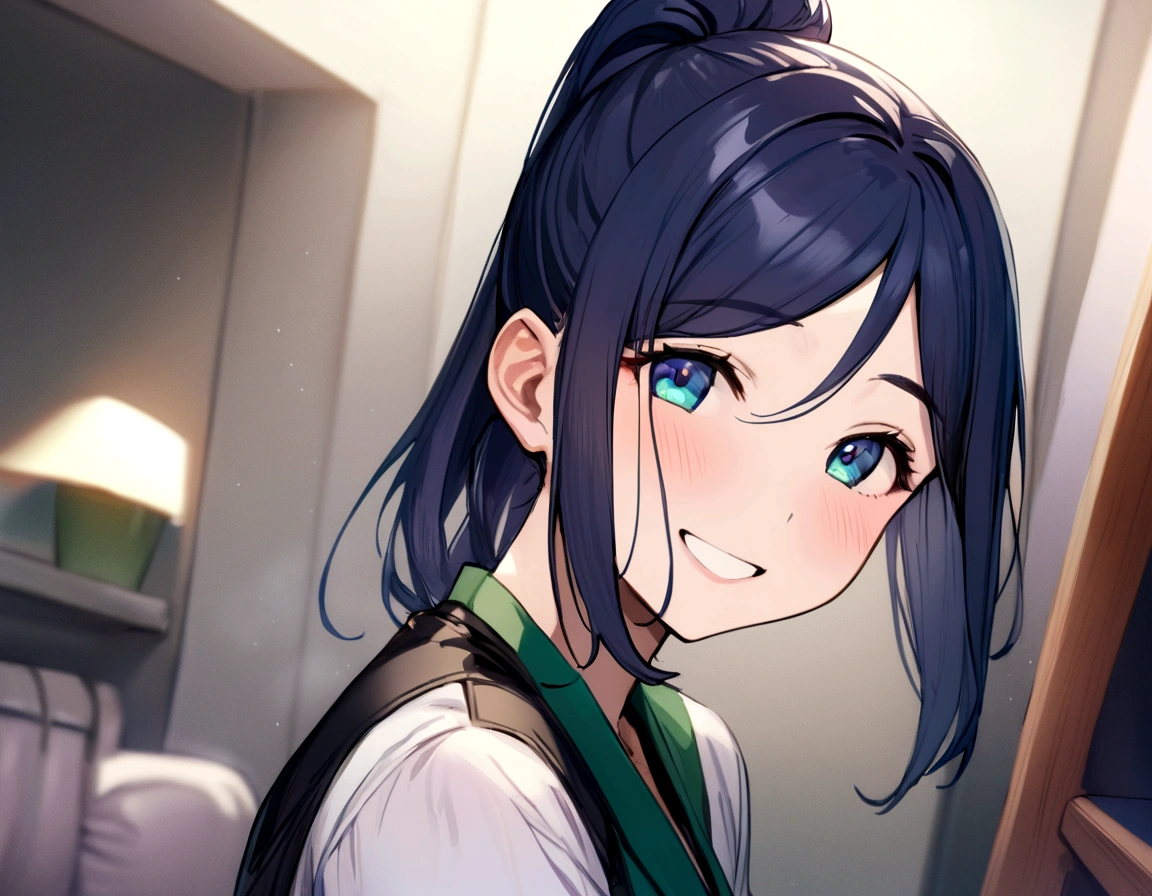 Kanan Matsuura, masterpiece, highest quality, Happy appearance, A lovely smile, gloss, Gloss