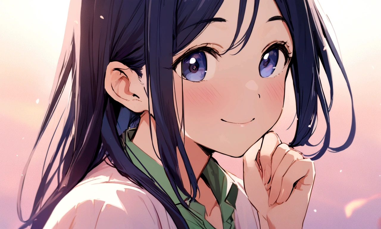 Kanan Matsuura, masterpiece, highest quality, Happy appearance, A lovely smile, gloss, Gloss