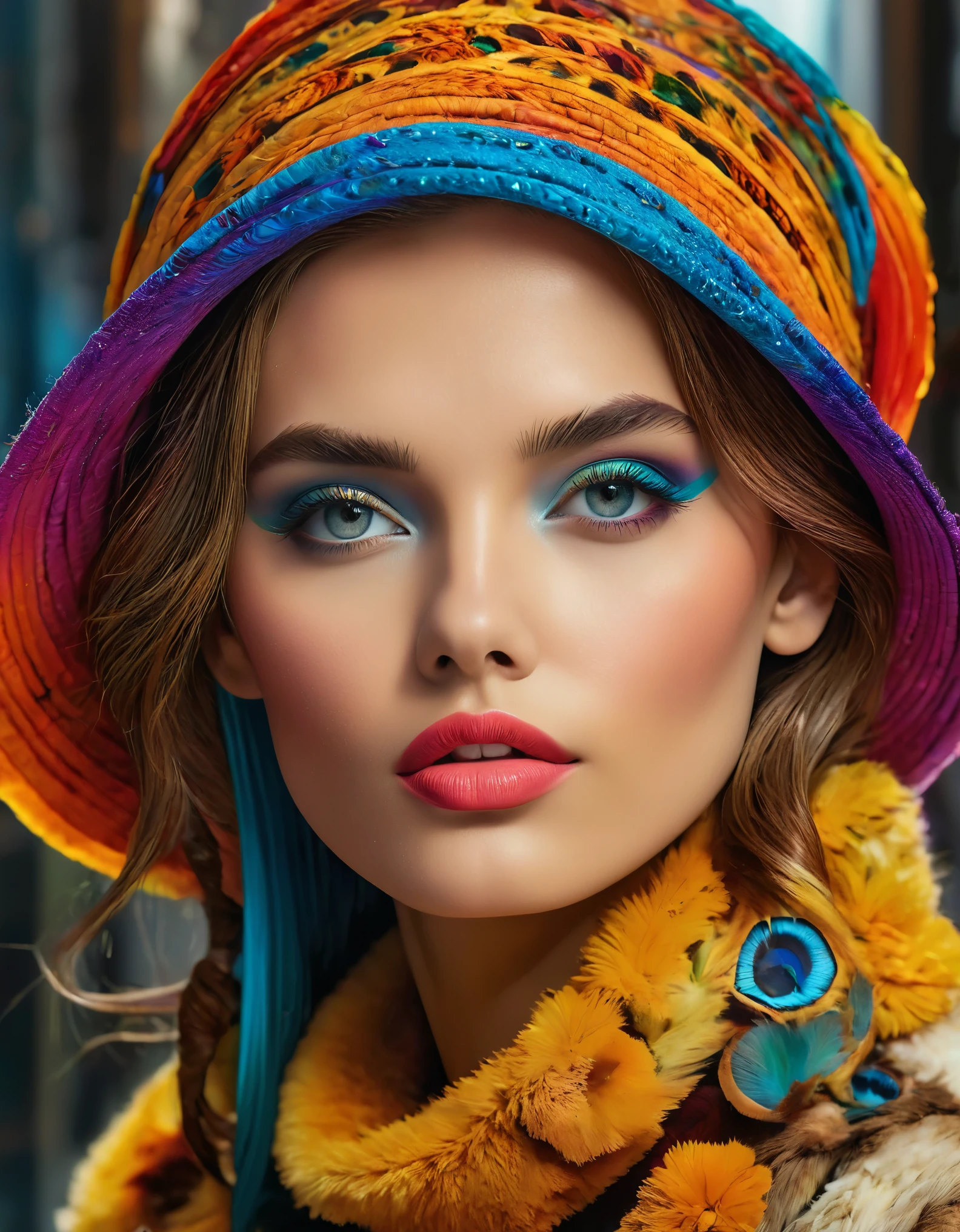 Create imaginative and amazing images demonstrating the style of ((Whorecore)), hyper realistic, 8k, vibrant colors, sharp crisp image