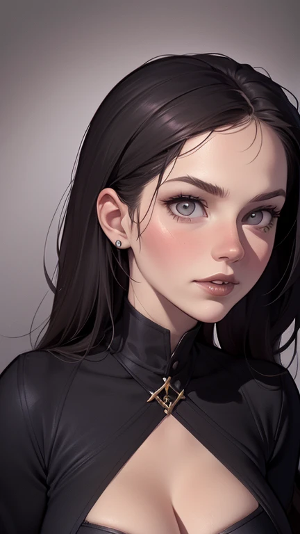 A closeup of a woman in a black top and a black bra, estilo de arte de charlie bowater, Estilo Charlie Bowater, retrato de vampiro, arte do personagem charlie bowater, Alena Aenami e Artgerm, Neoartcore e Charlie Bowater, Charlie Bowater cores ricas e profundas, lazy art style, Artgerm e Tom Bagshawum close de uma mulher com longos cabelos pretos e um colar, amoranto, Bela Delfina, mais conhecido como amoranto, Kailee Mandel, cabelo preto e olhos grandes, profile picture with headshot, jovem linda amoranto, pale and glowing skin, retrato de alta qualidade, com cabelos longos e olhos penetrantes, skin pale as ivory, Sydney Hanson mode white skin tone close-up portrait cartoon style GTA style digital illustration of a woman in a black dress and black hair, linda rainha vampira, linda rainha feminina vampira, gothic maiden, very beautiful gothic top model, beautiful vampira feminina, goth girl, goth girl, gothic maiden of the dark, Gothic style, gothic woman, gothic clothes, gothic outfit, moda vampiro, vampira feminina, wearing a gothic dress Close up of a woman with long hair and a sweater, cabelo castanho encaracolado, linda modelo, retrato de alta qualidade, medium portrait soft light, parece a jovem liv tyler, retrato colorido, linda mulher, cabelo loiro cacheado | d & d, beautiful portrait lighting, uma linda jovem, modelo muito lindo, Retrato de 50mm, medium to long brown curly hair, close-up of a person wearing tie and sweater;, Hermione Granger, inspirado em Hermione Hammond, hermione, Emma Watson as Hermione Granger, Ema!! watson!!, Emma Watson as harry potter, Emma Watson as driada, Emma Watson, portrait photo of Emma Watson, photo of Emma Watson, movie still of Emma Watson, with the face of Emma Watsona cartoon of a woman in a bikini and panties, CO Commission, commission for high resolution, realistic bikini, garota anime sedutora, nico robin, artgerm extremamente detalhado, fofosexyrobutts, Kate Bi