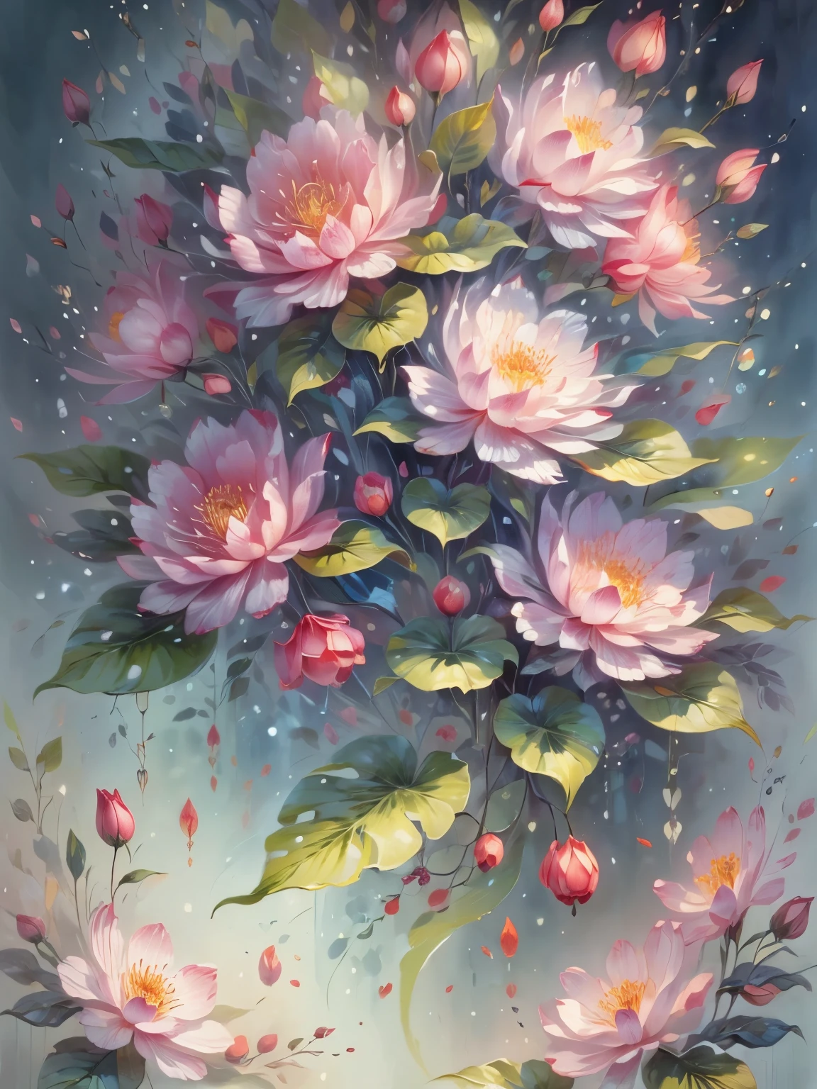 a vintage victorian style detailed botanical encyclopedia, vintage botanical illustration of plum blossom, detailed plum blossom, ultra detailed, best quality, masterpiece, high resolution, realistic, photorealistic, photo-realistic, HDR, UHD, studio lighting, ultra-fine painting, sharp focus, physically-based rendering, extreme detail description, professional, vivid colors, bokeh, oil painting, digital painting, intricate, botanical art, botanical illustration, scientific illustration, elegant, refined, delicate, precise, lifelike, naturalistic, detailed petals, detailed leaves, detailed stem, delicate textures, soft lighting, natural lighting, warm tones, soft focus
