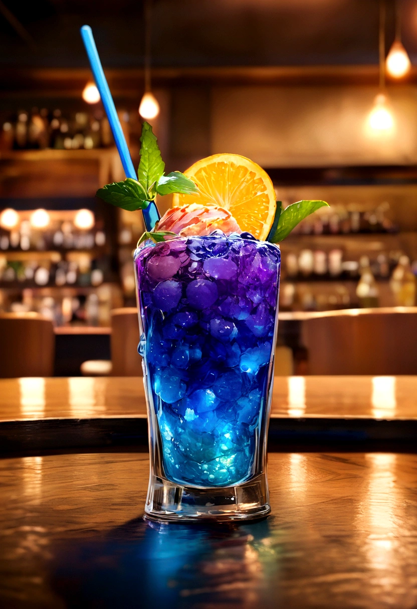 One drink per table,There is a bottle of drink on the table,Drink Photography,Drink photos,High quality food photography