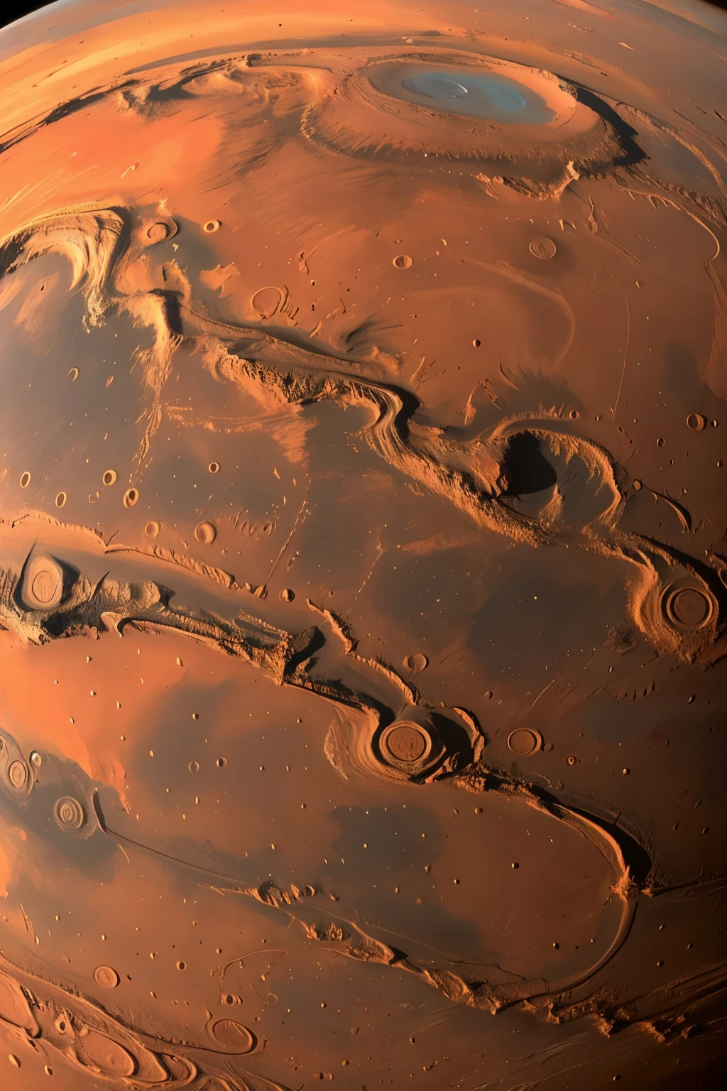 ((best quality)), ((masterpiece)), (detailed), planet mars, full planet, ash color, 1080x1920