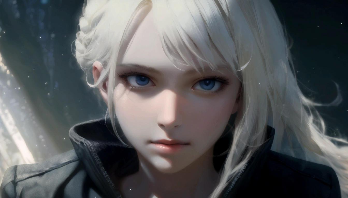 blond hair