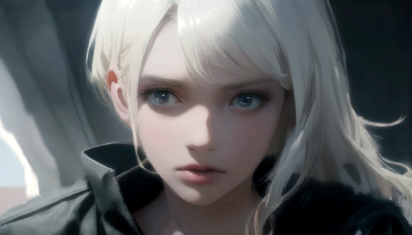 blond hair