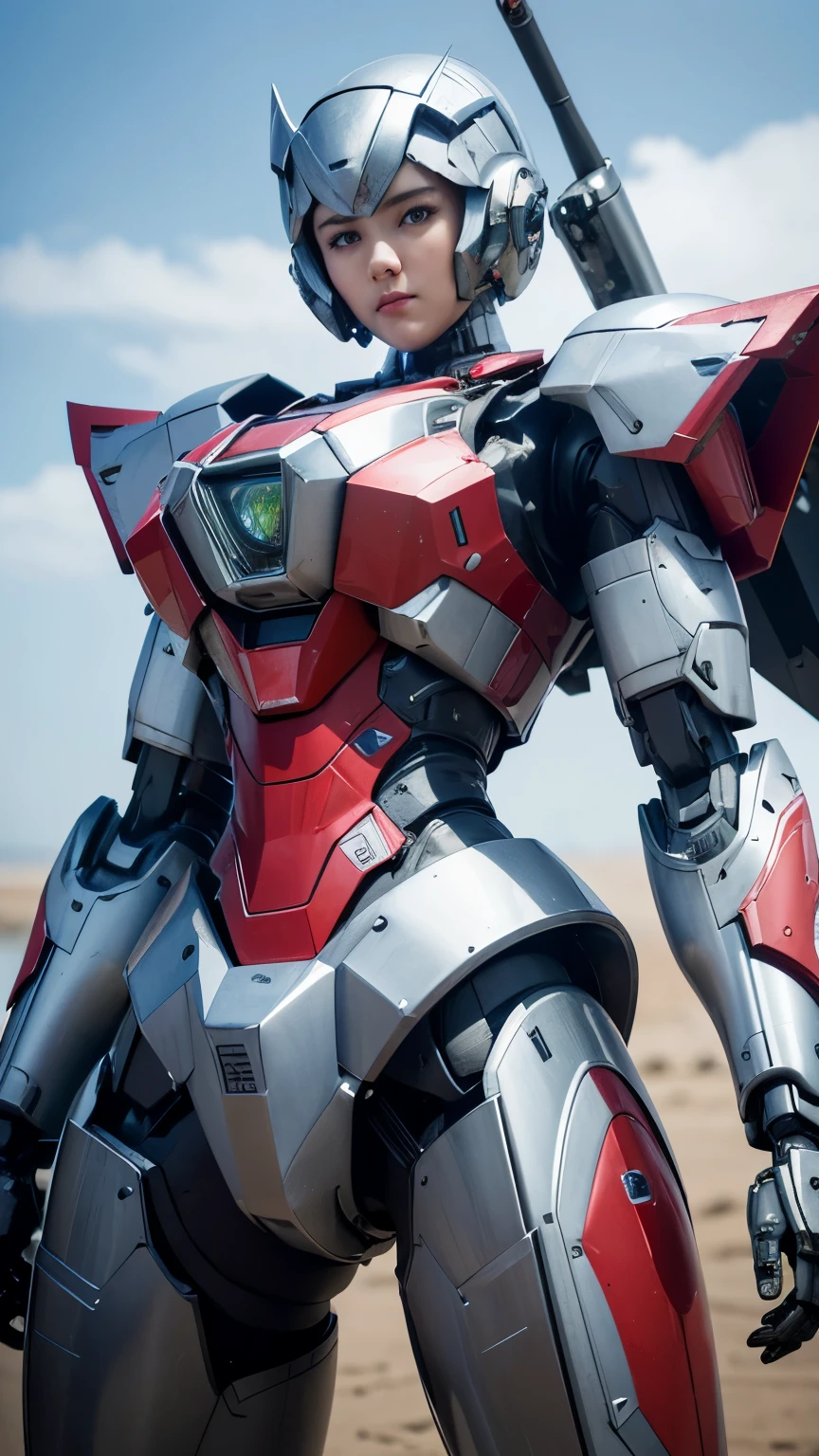 Super detailed, advanced details, high quality, High resolution, 1080p, hard disk, beautiful,(War Machine),Armor War,(Rocket Missile),beautiful robot girl,Capture the big picture,beautiful,Mecha cyborg girl,battle mode,Mecha body girl,She is wearing a futuristic war machine weapon mecha