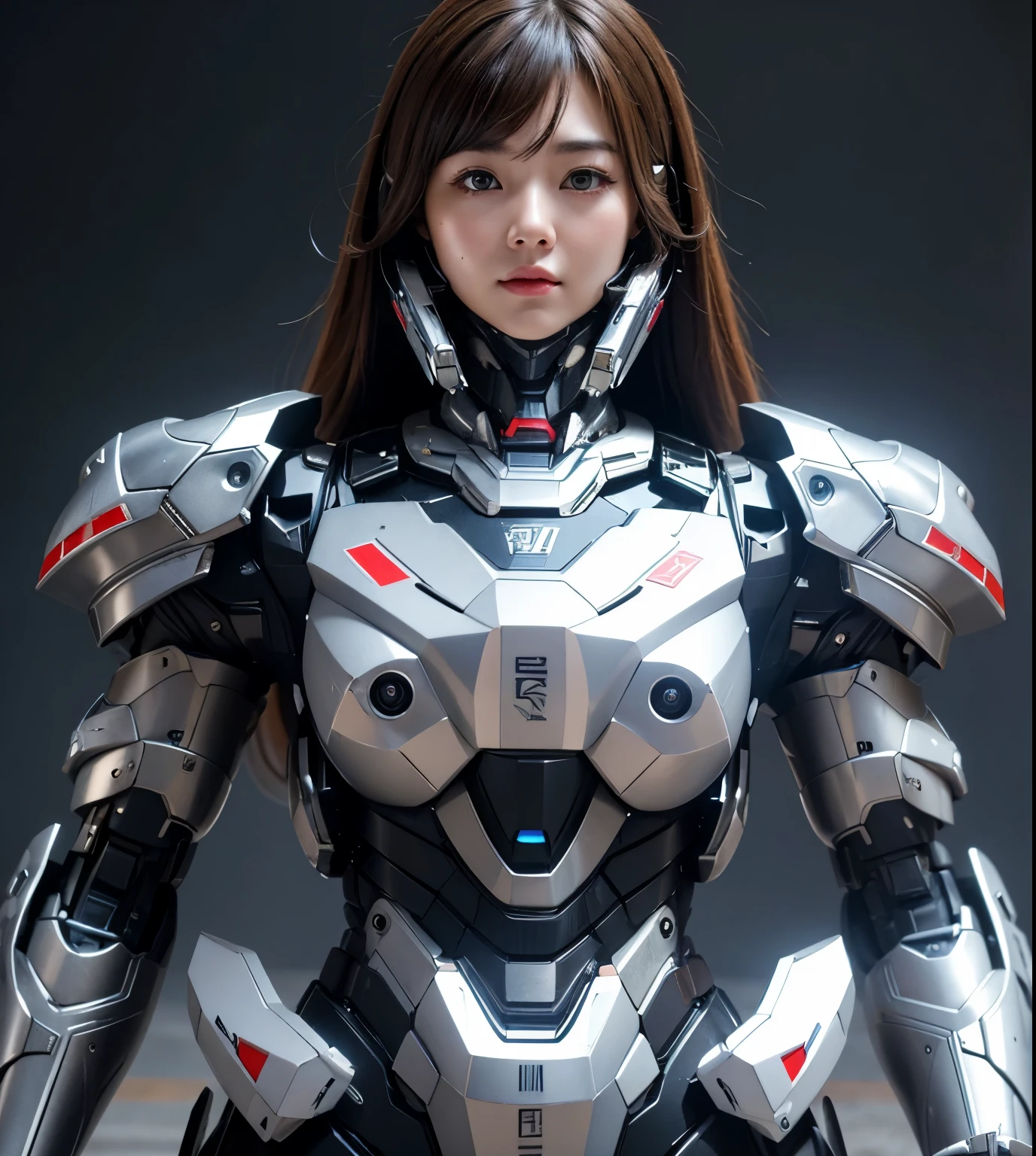  Super detailed, advanced details, high quality,  High resolution, 1080p, hard disk, beautiful,(War Machine),Armor War,(Rocket Missile),beautiful robot girl,Capture the big picture,beautiful,Mecha cyborg girl,battle mode,Mecha body girl,She is wearing a futuristic war machine weapon mecha