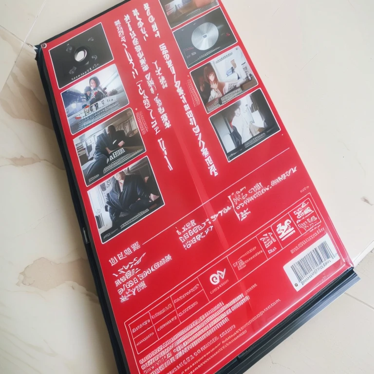 DVD package Laid on the floor movie