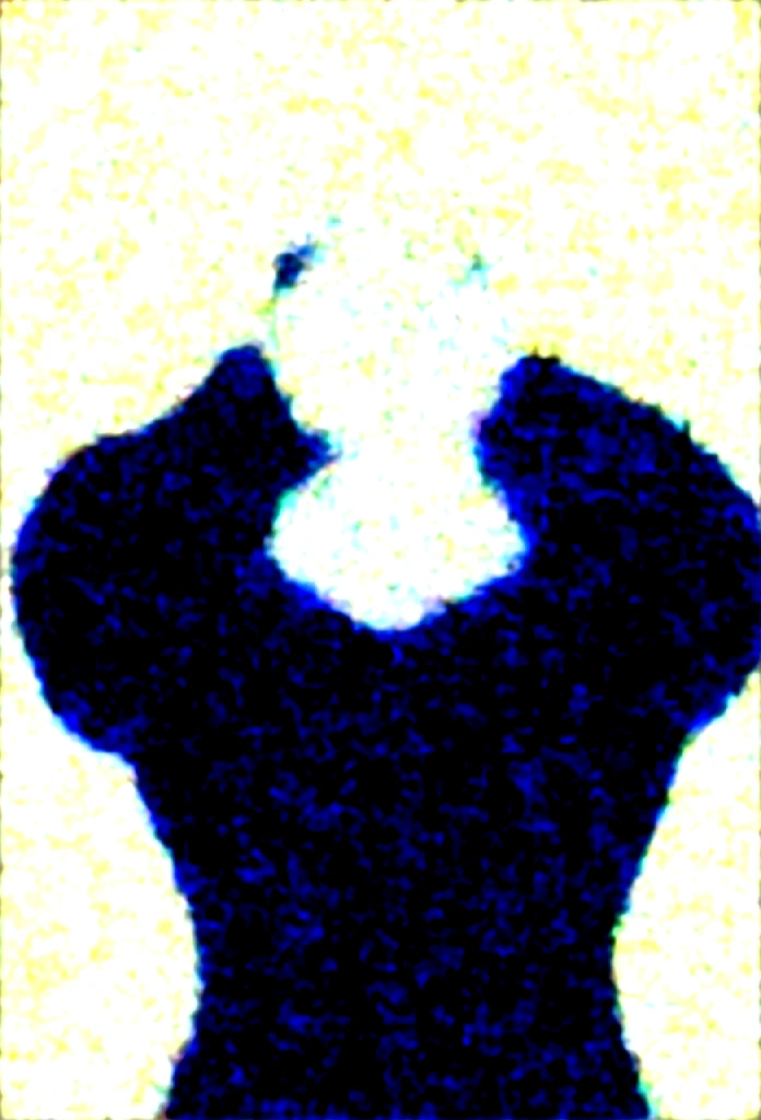 muscular bara panda flexing and smiling