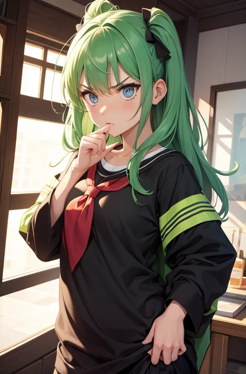 A look of disgust