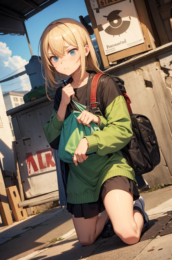 A look of disgust