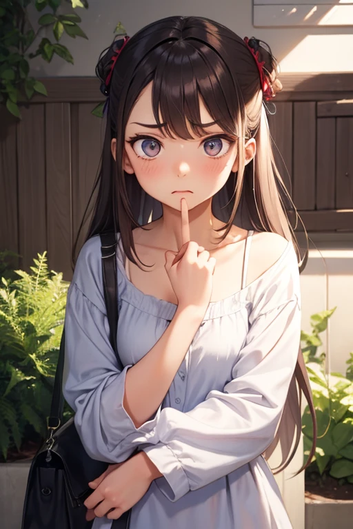 A look of disgust