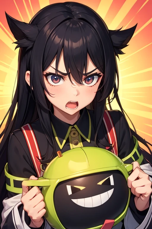 A look of disgust