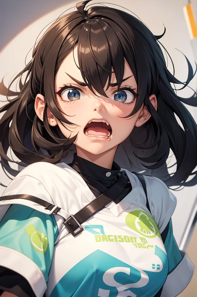 A look of disgust
