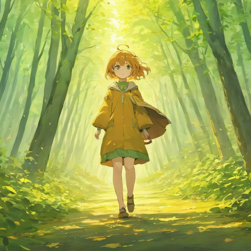 Spring has long since left the forest. The autumn leaves have disappeared with the wind, masterpiece, highest quality