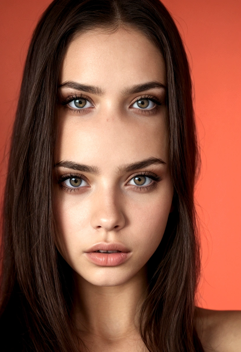 mujer arafed completamente , chica sexy con ojos azules, ultra realista, meticulosamente detallado, Retrato de Sophie Mudd, cabello rubio y ojos grandes, selfie de una mujer joven, ojos dormitorio, violeta myers, sin maquillaje, maquillaje natural, looking directly at the camera, cara con artgrama, maquillaje sutil, Impresionante foto de cuerpo completo ., en Club, oversized bust,en barco