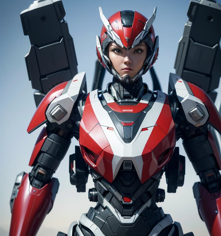 Super detailed, advanced details, high quality, High resolution, 1080p, hard disk, beautiful,(Humanoid Weapons),Armor War,(Rocket Missile)Capture the big picture,beautiful,Mecha cyborg girl,battle mode,Mecha body girl,She is wearing a futuristic war machine weapon mecha