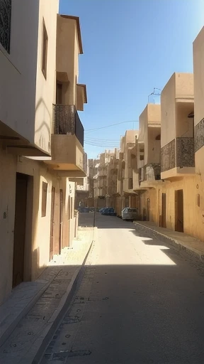a Haredim residential area, very bright image and great daylighting.