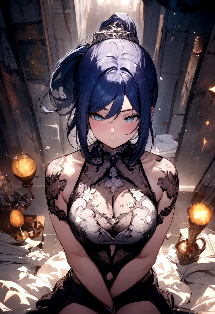(masterpiece ,Best Quality,Insanely detailed),Beautiful 8K CG artwork,1 absolutely beautiful woman,solo,big beast,