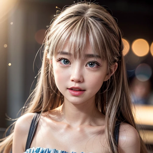NSFW, 8k, High-level, absurd, masterpiece, best quality, primitive, very detailed CG, very detailed wallpaper, perfect lighting, Extremely detailed (((The personifying " Amazon Alexa " as a Little Girl))), MysticSight, Tyndall effect, Tyndall scattering, Studio gray background with (many Dazzling RainbowColor particles BokeH:1.28), (RoundlyButts, ThighGap), (Exposed:0.4), (Assfocus with looking ahead), BREAK (NOGIZAKA face variations) Extremely Detailed very KAWAII face variations, perfect anatomy, Childish, captivating gaze, elaborate detailed Eyes with (sparkling highlights:1.28), long eyelashes、Glossy RED Lips with beautiful details, Coquettish tongue, Rosy cheeks, Radiant PearlSkin with clear transparency . { (Dynamic LifeLike expressions:1.4) | :d) }, (large eyes:-1) .