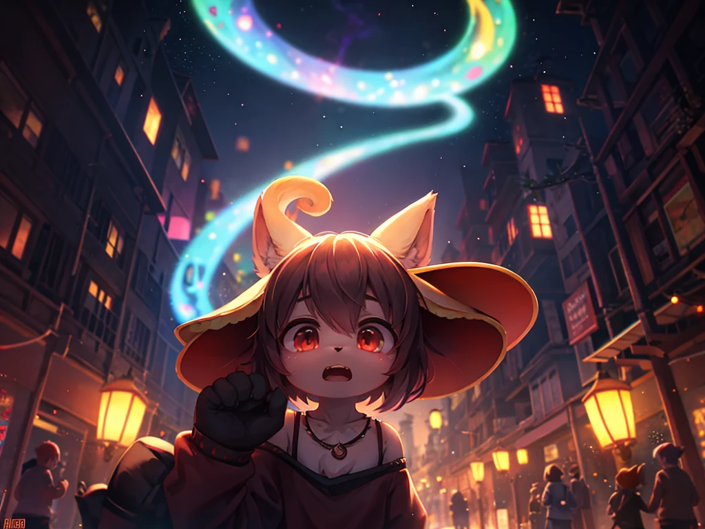 Hallucination, daydream , horror , bokeh , Another world reincarnation love comedy