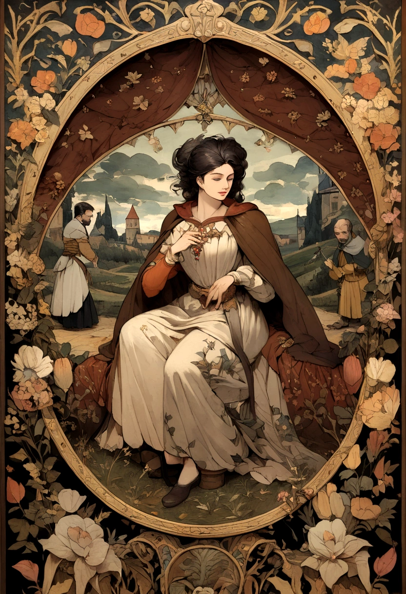 painting of a medieval painting Dom gonçalo aFONSO