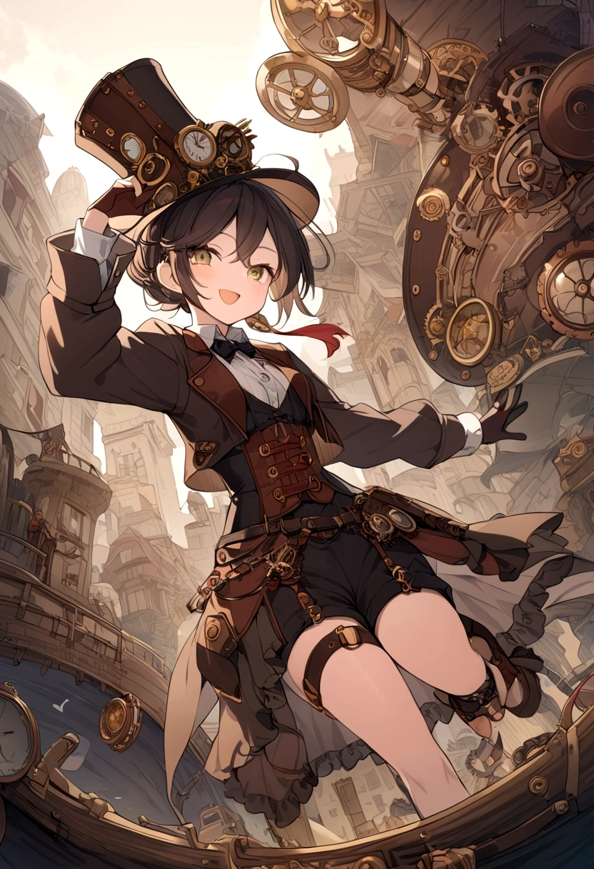 steampunk、tomboy