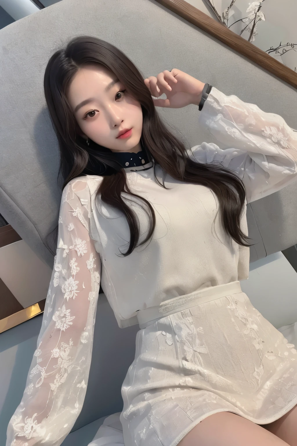 (highest quality:1.4), (masterpiece:1.4), (High resolution:1.2), (Very detailed:1.2), The proportions of the human body, One girl, Korean Girls, (Each girl wears a different fashion:1.4), Dynamic pose, hill,