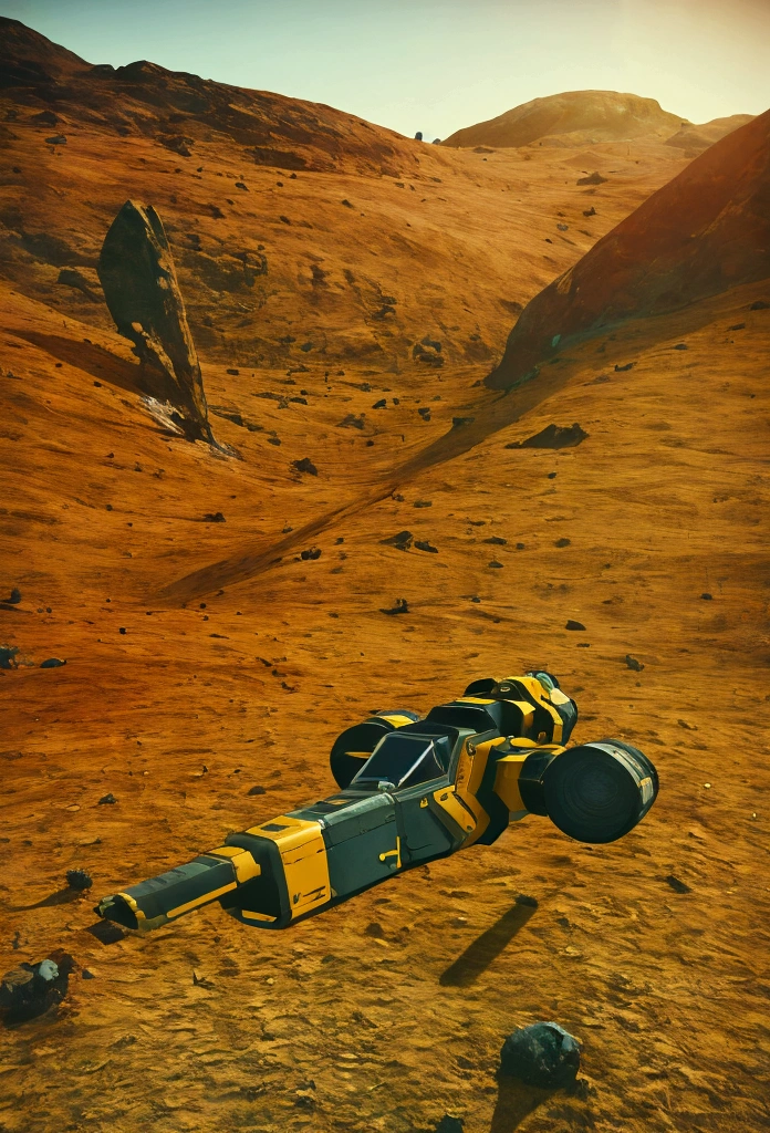 an astronaut standing in a lush field, nomanssky style wallpaper, 4K high resolution concept art beautiful masterpiece,abstract dream, space, intricate, large scale, alone, cinematic film still, Insane detail, sharp focus, depth of field , realistic lighting, (realistic perspective), complex, (multiple subjects), 4k HDR,